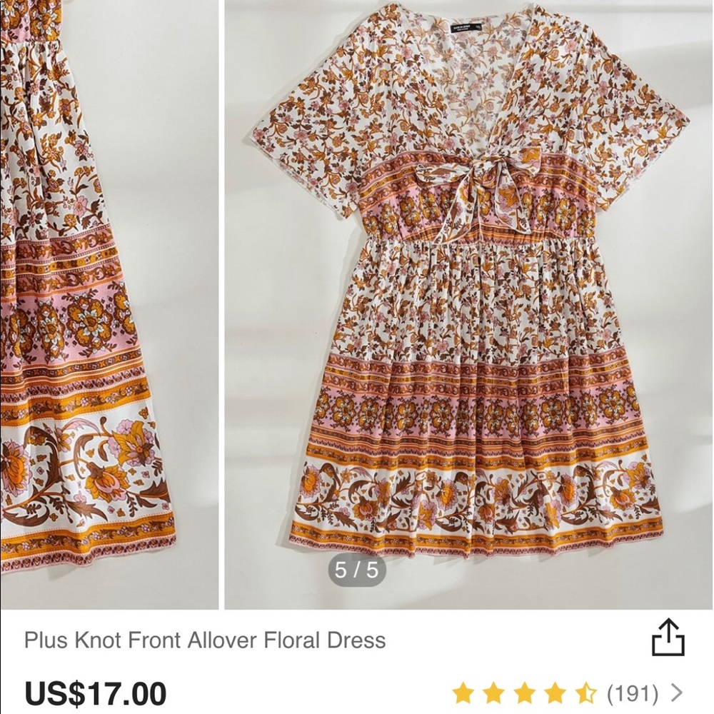 SHEIN size 4x dress